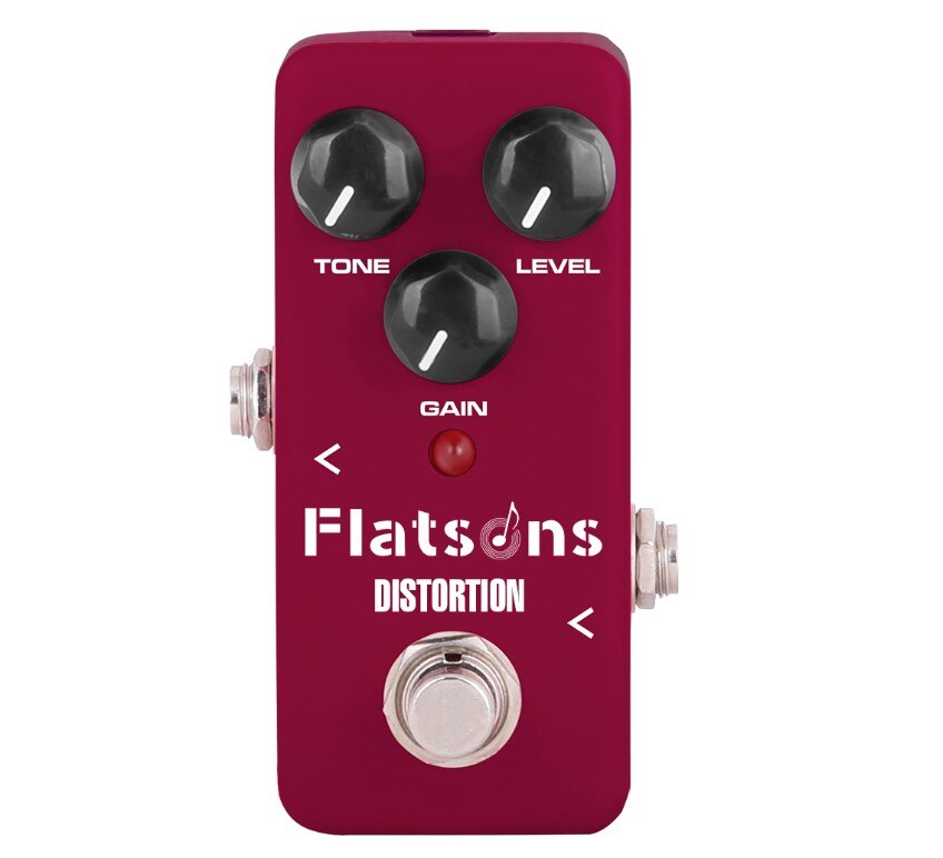 Kokko minipedaali kannettava kitaraefekti pedaali overdrive,ajastin,sos,boosteri,supa drive,distortion,chorus,space,vibrato,kompressori: Flatsons vääristymiä