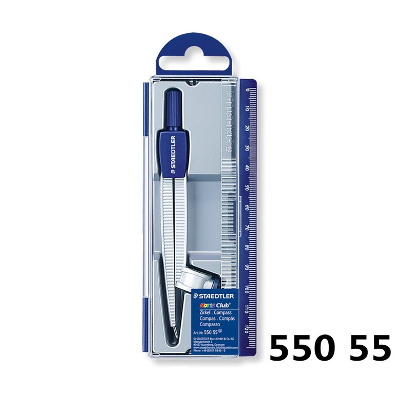 Staedtler Noris Club 550 50/55/60 compas scolaires wz plomb adaptateur universel outils mécaniques de rédaction pour étudiant