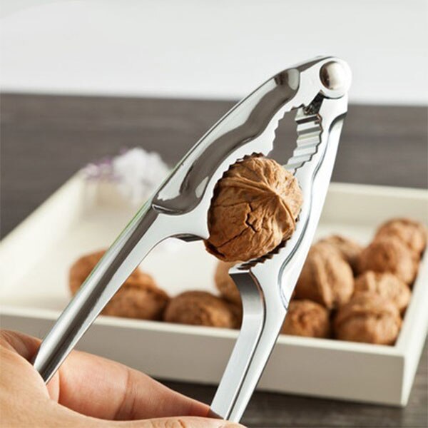 Zinklegering Quick Walnut Cracker Notenkraker Sheller Nut Opener Keuken Accessoires Tool B1