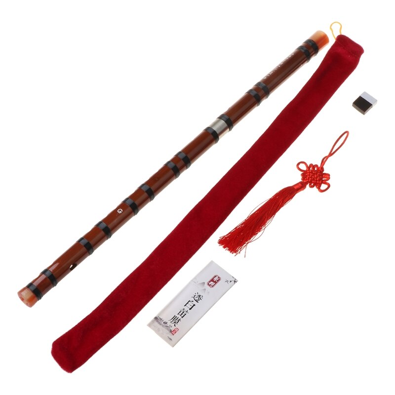 Instrumento Musical de viento de madera chino enchufable, flauta de bambú/Dizi In G Key J24,