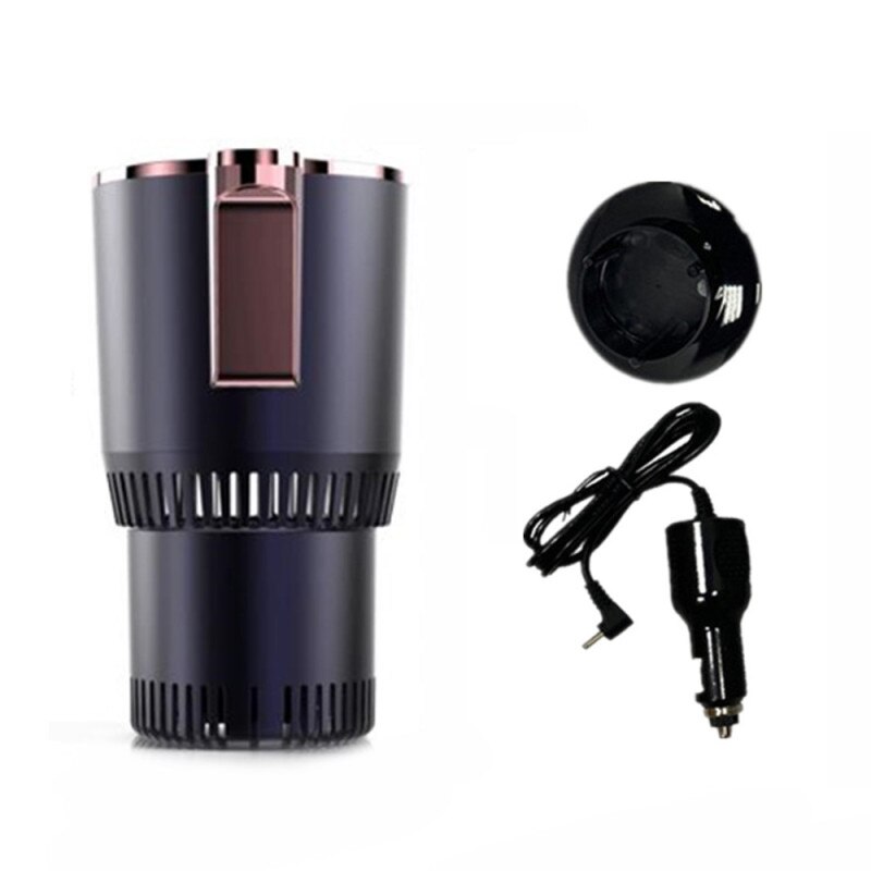 Dc 12V Auto Verwarming Koeling Cup 2-In-1 Auto Kantoor Cup Warmer Cooler Smart Auto Cup mok Houder Tumbler Koeling Drank Blikjes