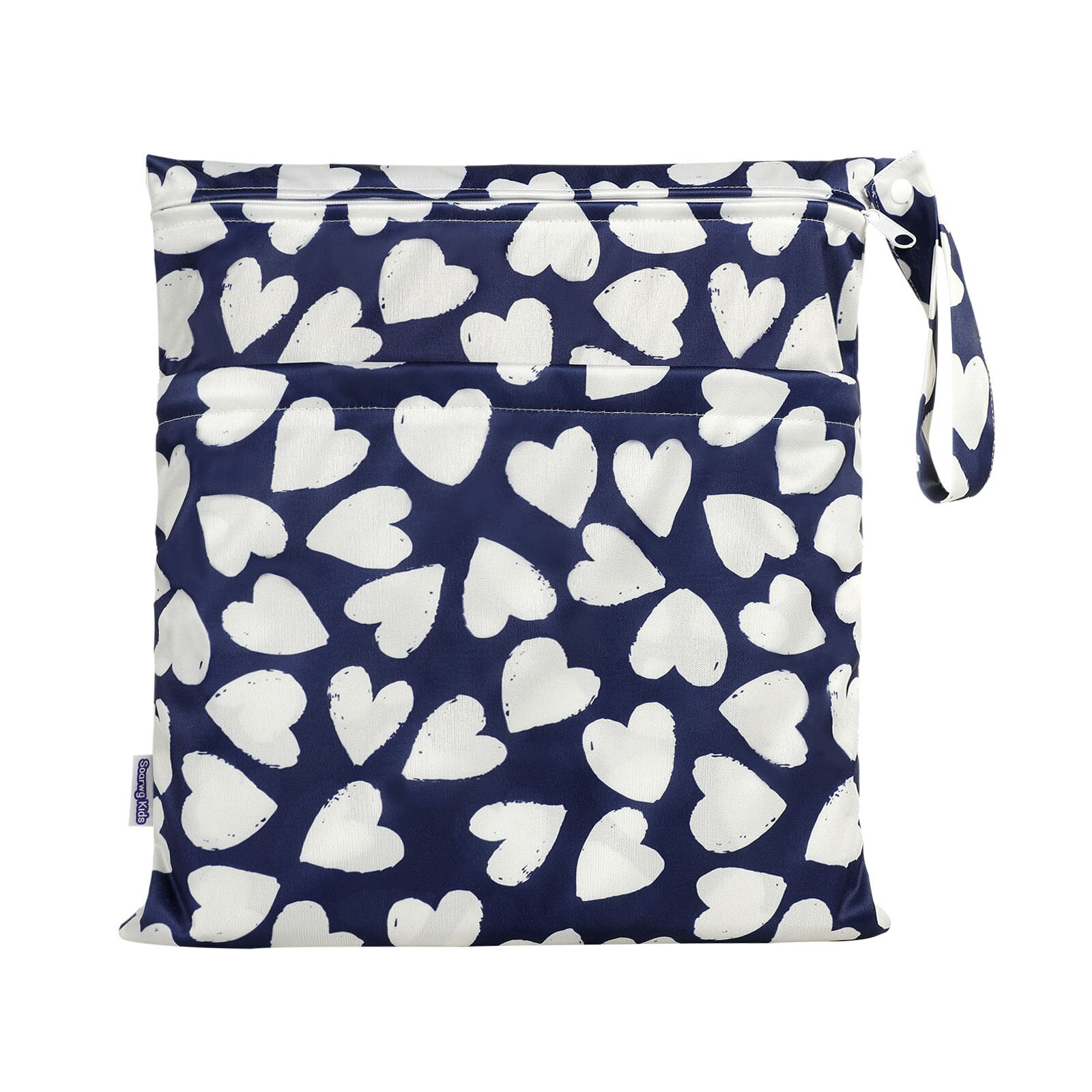 Wiederverwendbare nass trocken Tasche Mit Zwei Für Baby Windeln Windeln Wasserdicht Nass Tuch Tasche Windel Tasche 36cm x 30cm: NPD10001