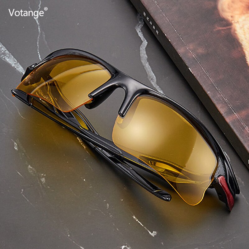 W nocy okulary wizja anty blask ochronne okulary przeciwsłoneczne noc wizja jazdy gogle okulary akcesoria robić wnętrz E116