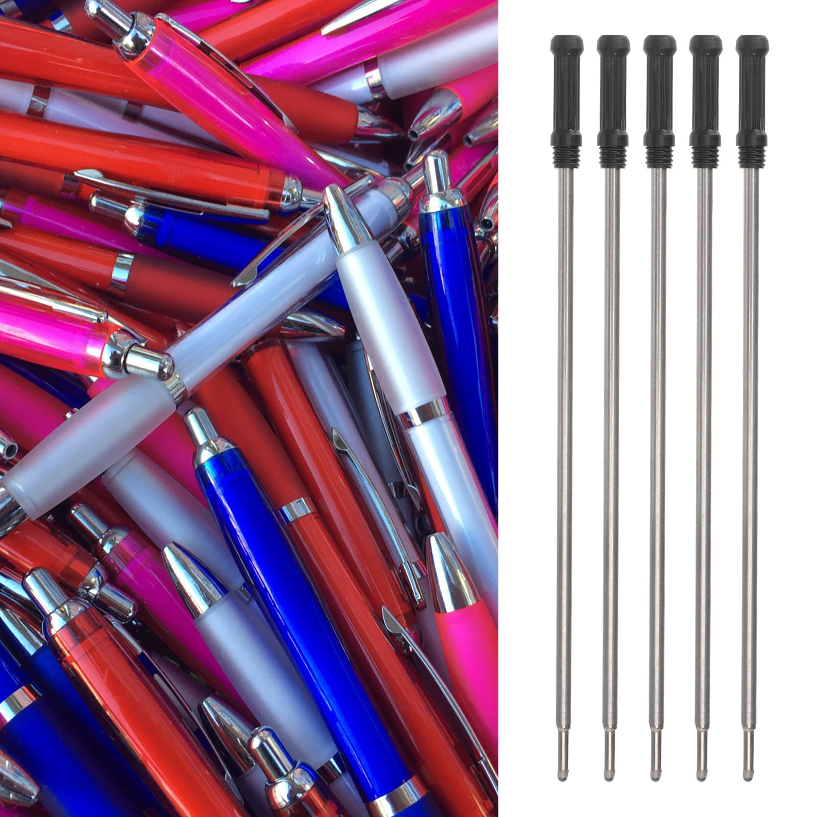 20Pcs Ballpoint Pen Refills for Cross Pens Fine Point Pen Refill - Blue Ink