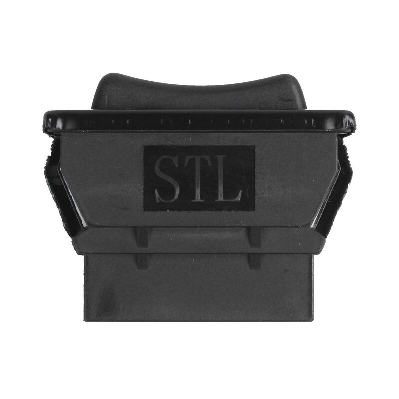 1 Pcs Car Vehicle Black Plastic 5 Pins Power Window Switch & 5 Pcs Auto Toggle Switch, 2 Pole, Snap-In Round Switch