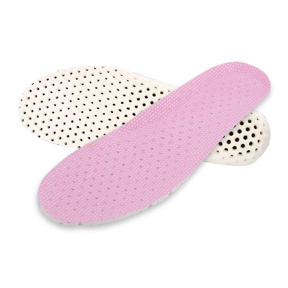 Confortevole casuale Soletta Soletta bambino Deodorante Scarpe Solette alveare sport gel di Silice Sottopiede Ortesi di Sostegno di Arco EVA: rosa