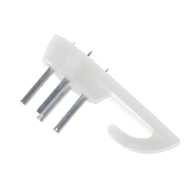 50 Pcs Plastic Invisible Traceless Wall Mount Photo Picture Frame Nail Hook Hanger R9UC