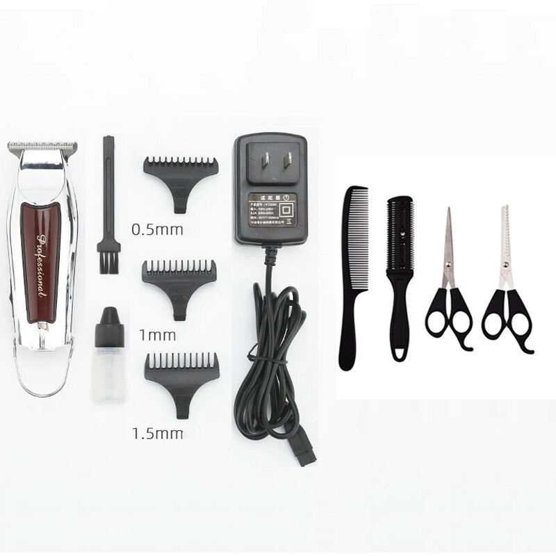 100-240V Professionele Tondeuse Elektrische Tondeuse Krachtige Haar Scheren Machine Haar Knippen Baard Scheerapparaat: 02