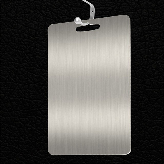 Stainless Steel Chopping Block Easy Clean Heavy Duty Cutting Board Fruit Vegetable Meat Chopping Board Practical Kitchen Tool: 46 30cm