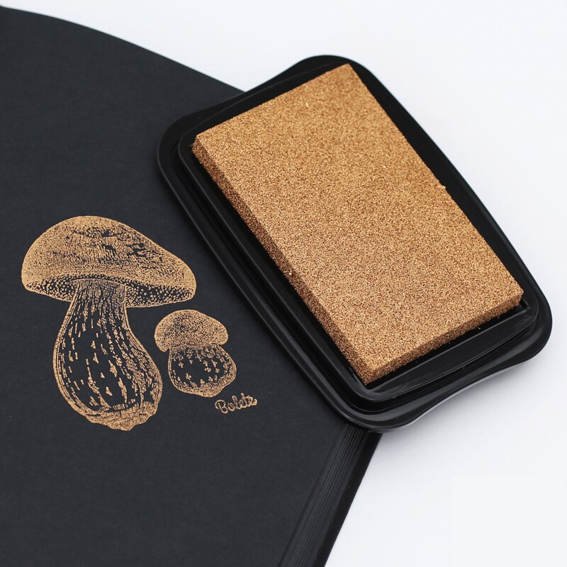 16 Kleuren Big Size Stempelkussen Craft Olie Gebaseerd Diy Inkt Pads Voor Spons Stempels Stof Scrapbooking Decor Vingerafdruk Seal Stamp pad
