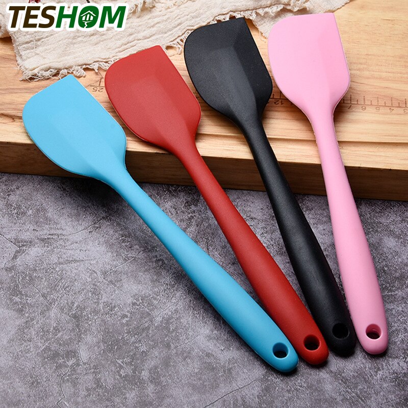 Teshom Siliconen Spatel, Bakken Schraper Voor Taart Decoreren, 10.6Inch Big Size Bakken Tools