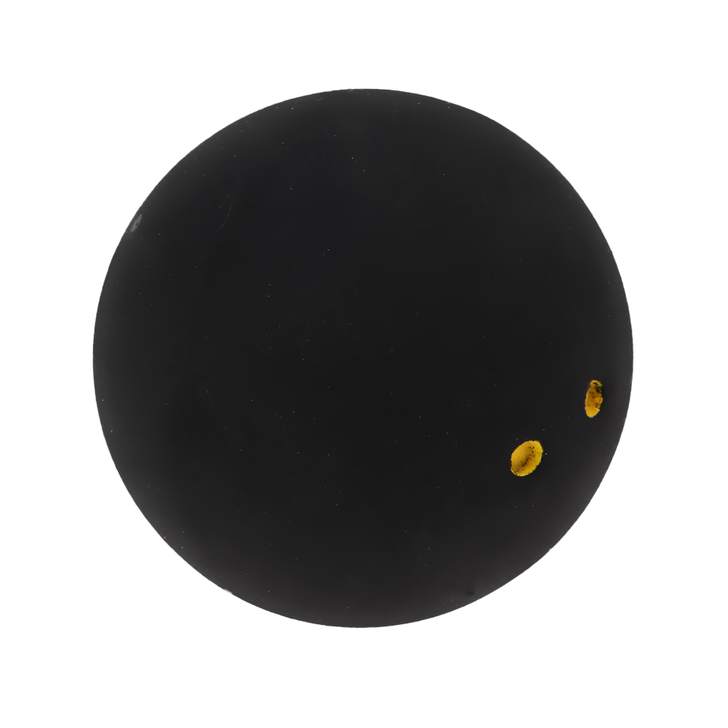 Portable Rubber Double Yellow Dot Trainner Squash Balls for Indoor Outdoor