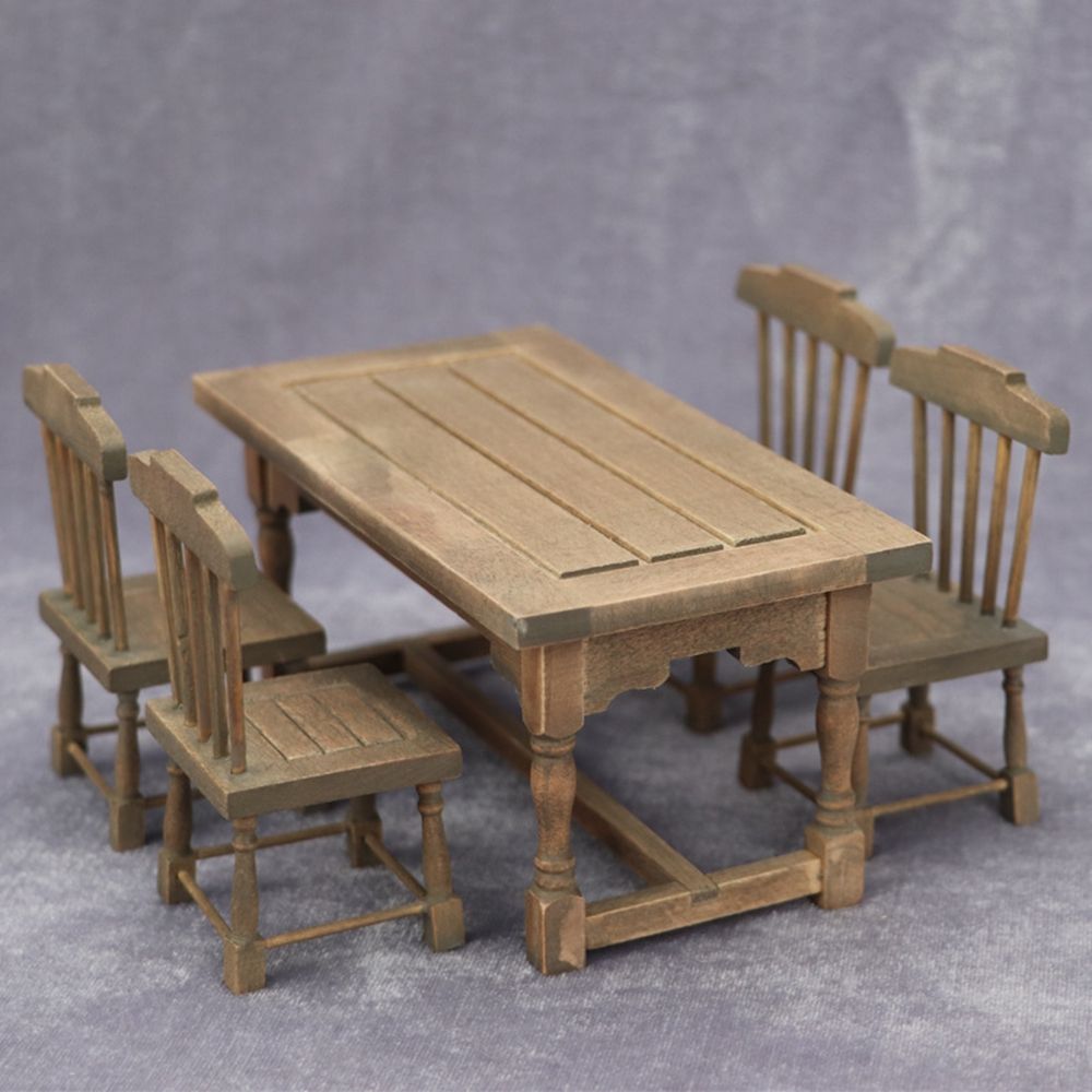 1/12 Puppenhaus Mini Holz Couch tisch Wohnzimmer Miniatur Simulation Tisch Möbel Spielzeug Puppenhaus Dekoration Zubehör