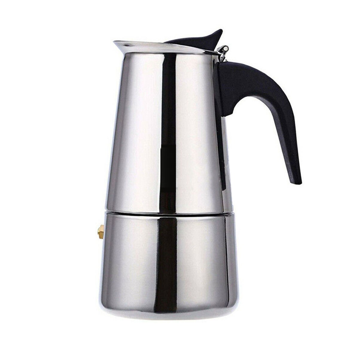 Roestvrijstalen koffiepot mokka espresso latte percolator fornuis koffiezetapparaat pot percolator drankgereedschap cafetière latte fornuis