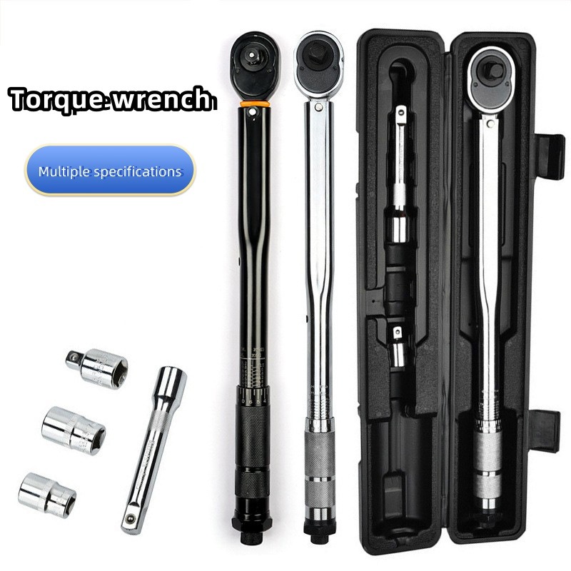Torque Wrench Set 5-25 Nm/19-110 Nm/28-210 Nm/ Two Way To Accurately Mechanism Hand Tool Spanner Torquemeter Ratchet Kit