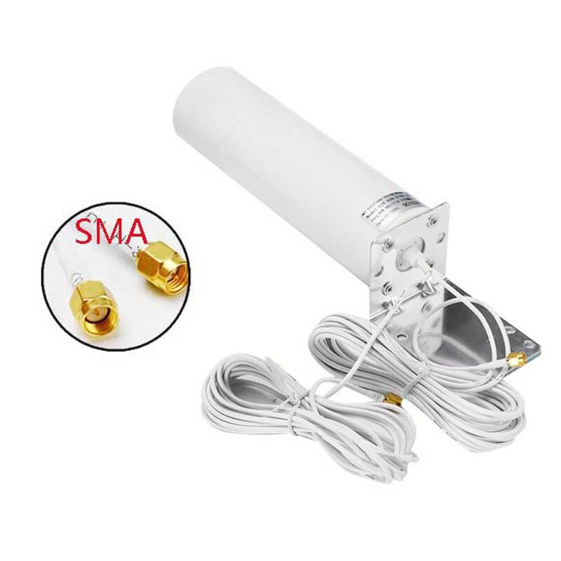 Omni-Directional Antenna 3G 4G LTE Outdoor Fixed Mount Antenna SMA Antenna for Cellphone Cellular 4G LTE Router Modem Gateways