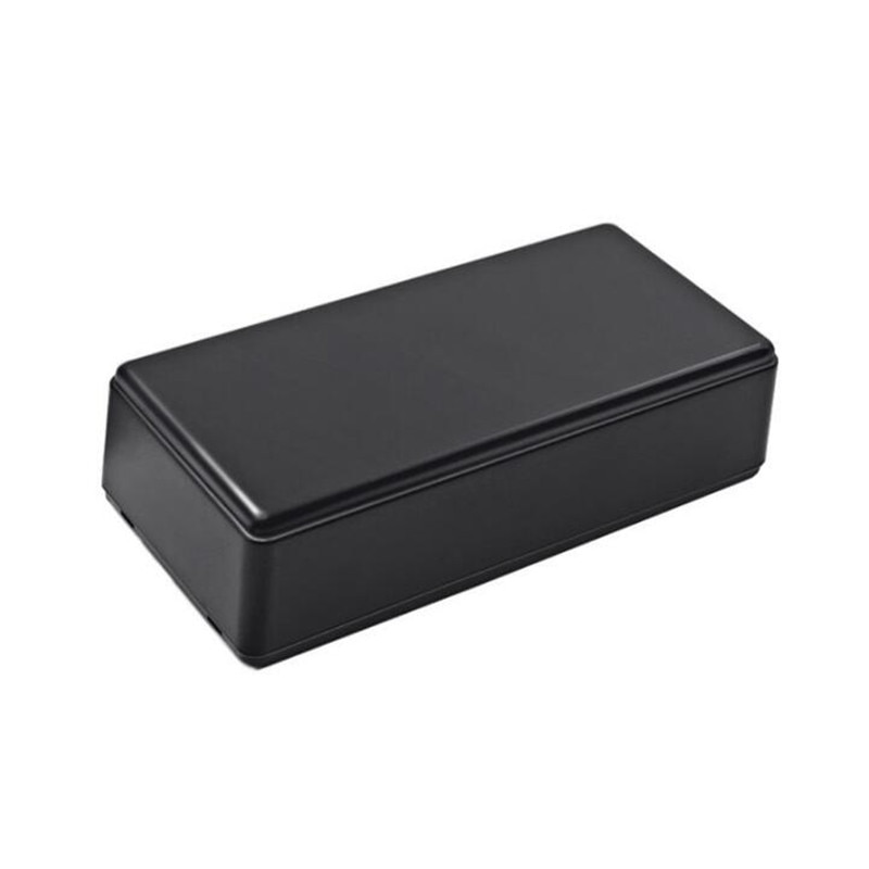 Caja de plástico ABS impermeable para instrumentos, caja de almacenamiento para proyectos, suministros electrónicos, color negro, DIY, 3 uds.