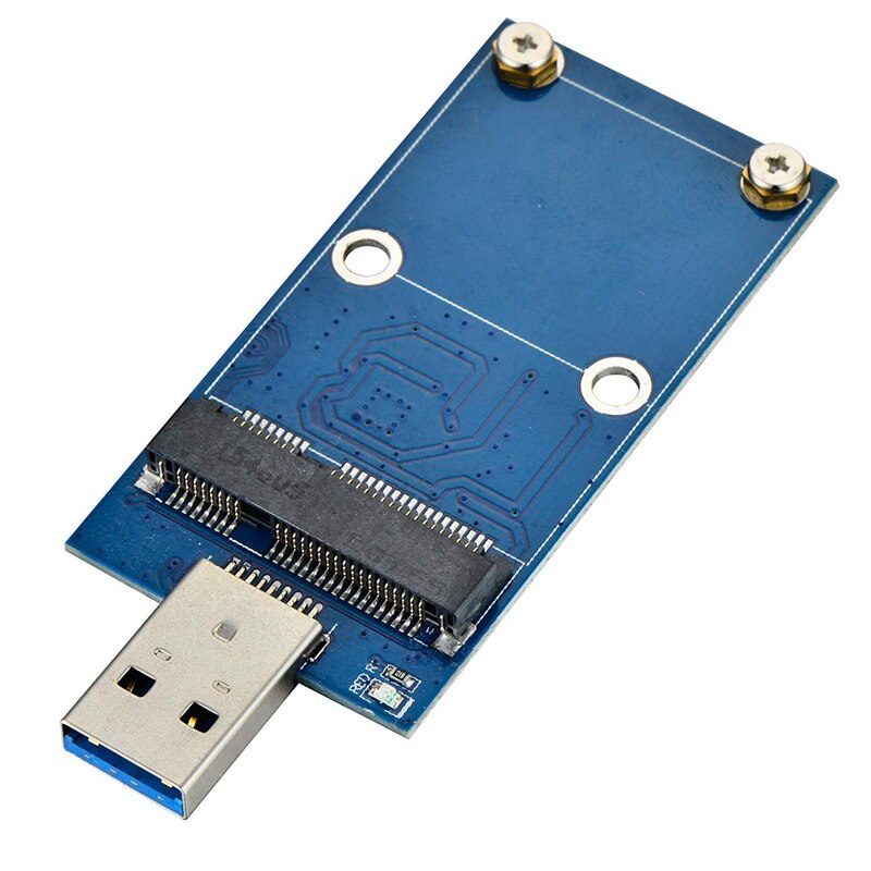 Usb3.0 To Msata Mini-Sata 30Mm x 50Mm Full Size Ssd Portable Hard Disk Driver External Enclosure