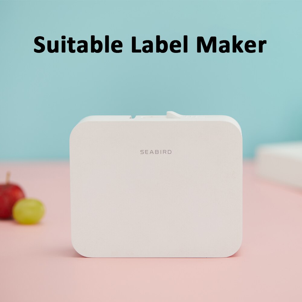 15mm*6meters Thermal Label tape Mini cute sticker for Seabird Label Printer use and office home