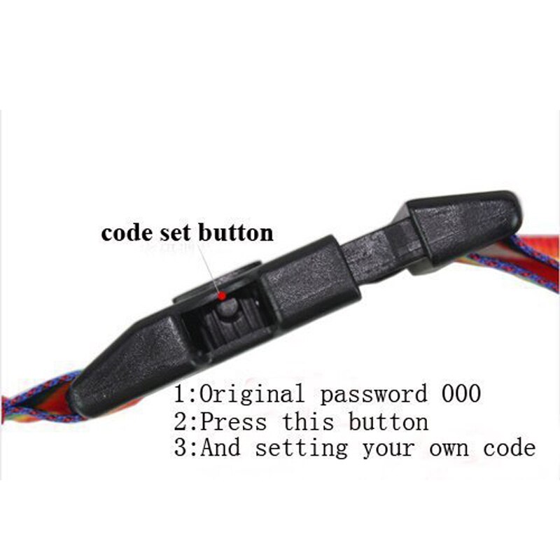 1 stks Kleurrijke Reizen Bagage Riem met 3 Cijfers Wachtwoorden Slot Passen staat Nylon Koffer secure Safe Verpakking Riem