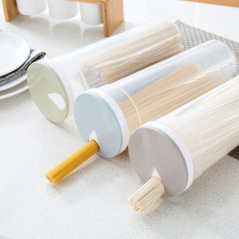 Multifunctionele Spaghetti Doos Bestek Noodle Opbergdoos Eetstokjes Dozen opslag containers voedsel opslag plastic doos keuken