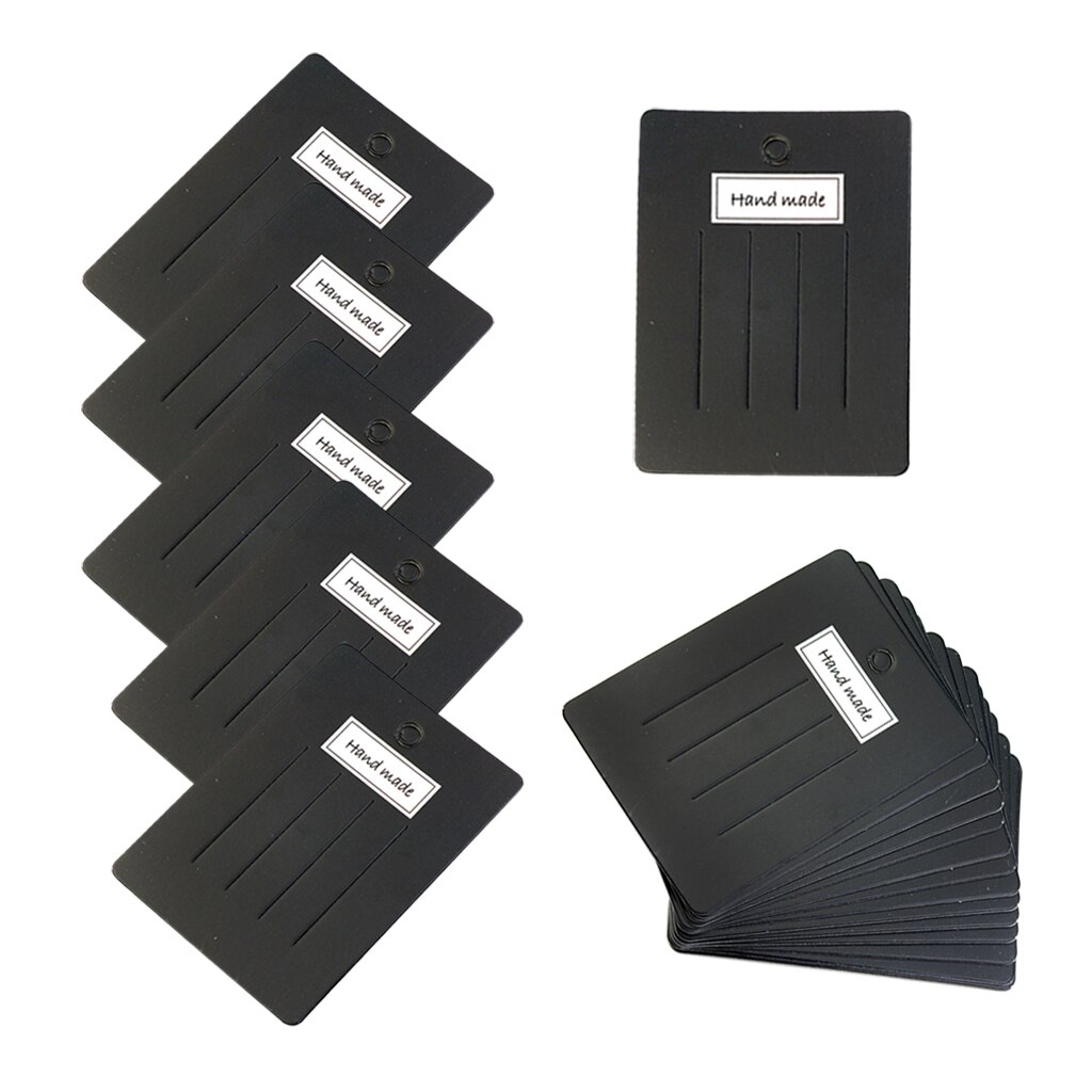 20 unidades de tarjetas para exhibir joyas, tarjetas, pasador, moño para el pelo, tarjetas y tarjetas