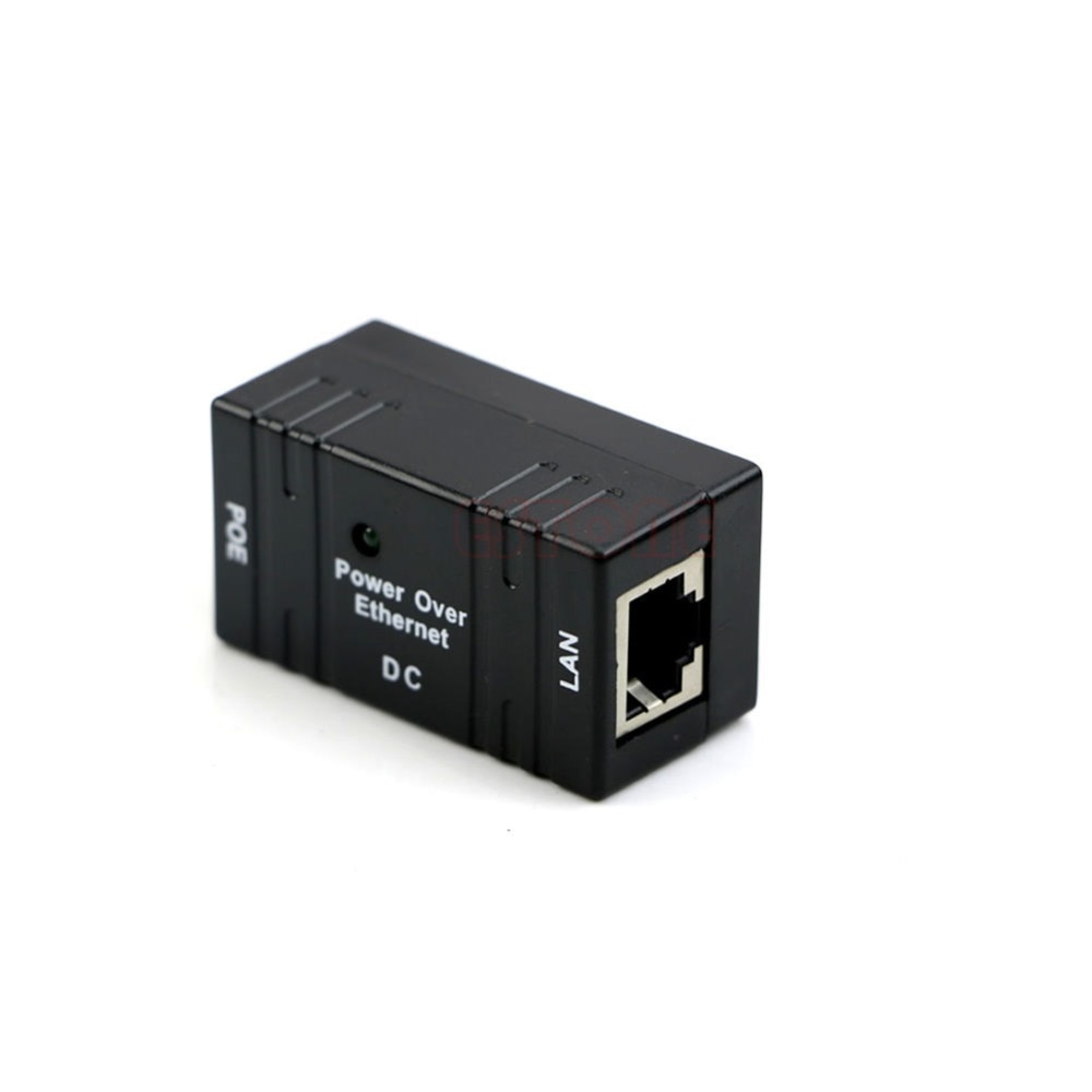 Passive PoE Injector Adapter Splitter over Ethernet For IP Camera LAN Network AP