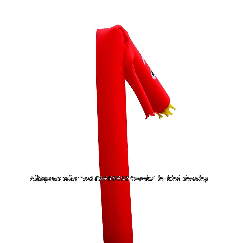 Air Dancer Sky Dancer Inflatable Tube Sky Puppet Man Puppet 20FT 6M for 45CM Blower Red