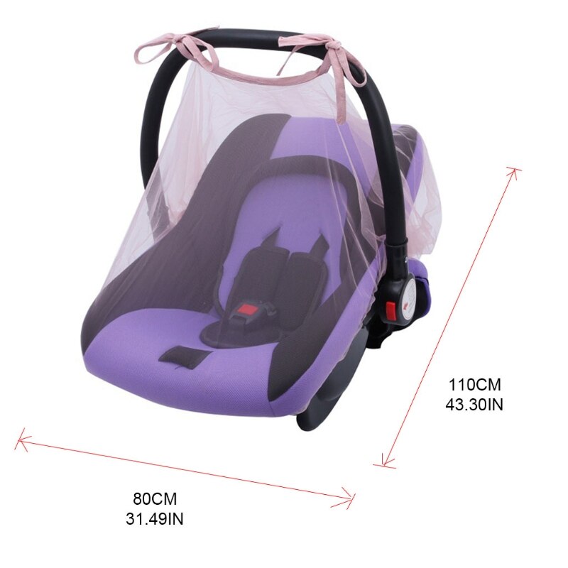 Baby Kinderwagen Moskito Insekt Netz 31 "43" Insekt Netz Abdeckung Multi Farbe für Kinderwagen Buggy Kleinkind Träger Auto sitze 03KD