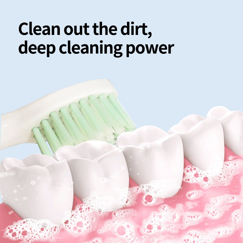 Ultrasonic Electric Toothbrush Adult Set Stainless Steel Waterproof Powerful Electric Toothbrush Sonic USB Charger Whitening