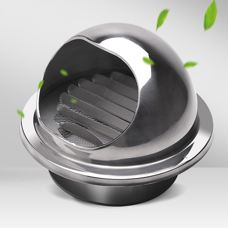 304 Stainless Steel Wall Air Vent Exhaust Bull Nos... – Vicedeal