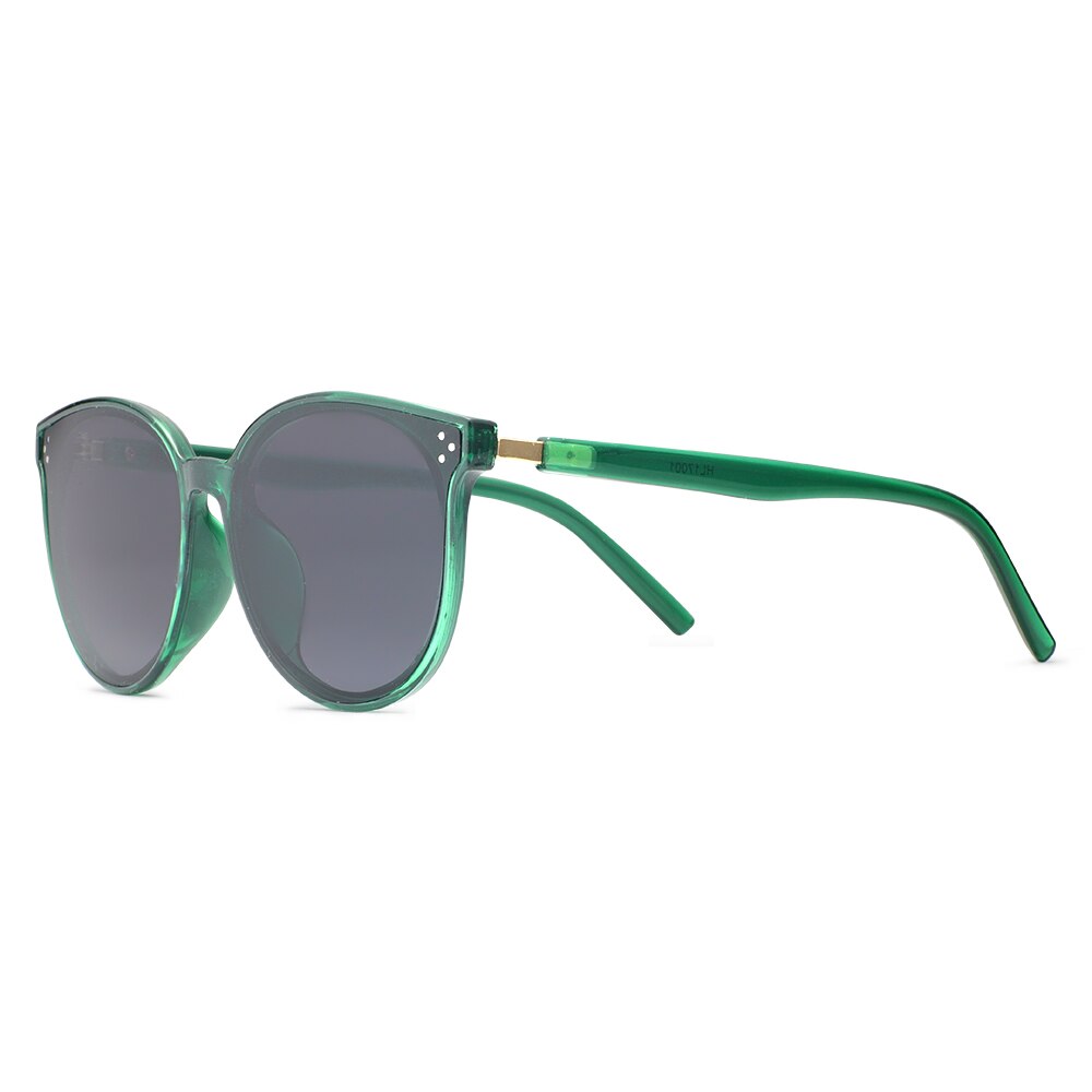 OFFRAY Cat Eye Cute Shape Children Sunglasses Plastic Wrap Frame 5 Colors 004 Acrylic Material Lenses UV400 Protection Eyewear