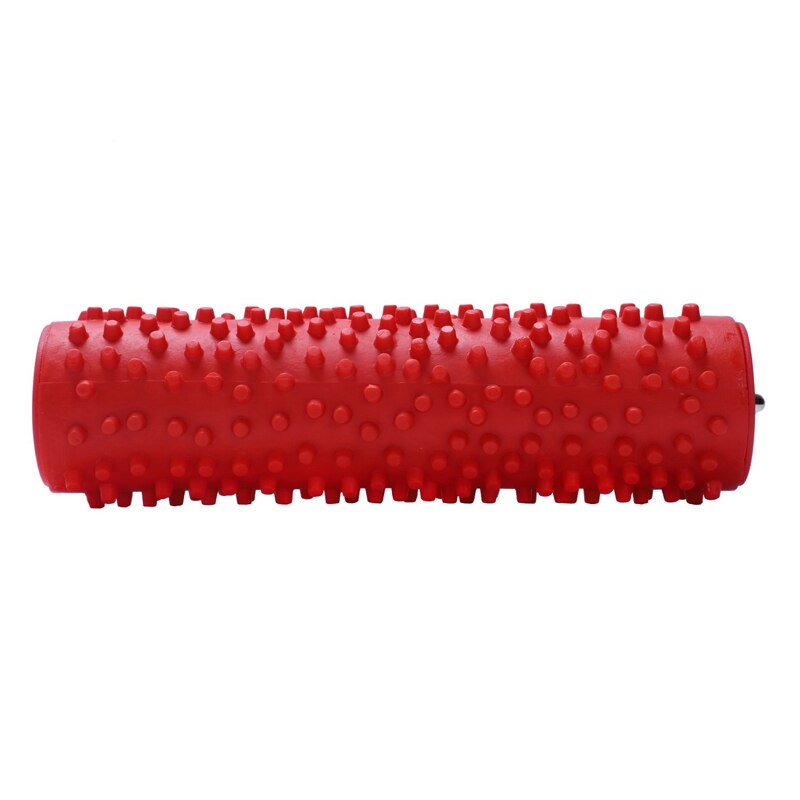 Rouleau de peinture de goutte de pluie en relief de 7 pouces avec poignée en plastique pour la décoration murale