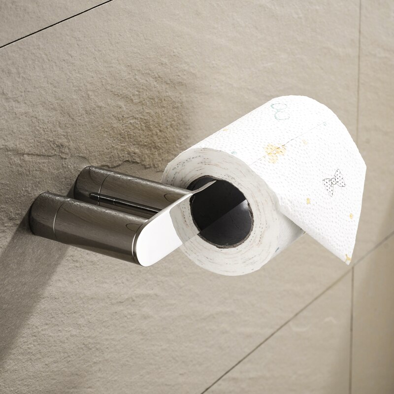 Towel Bar for Bathroom Kitchen Hand Towel Holder Dish Cloths Hanger SUS304 Stainless Steel RUSTPROOF Wall Mount Brushed Steel: Paper Holder