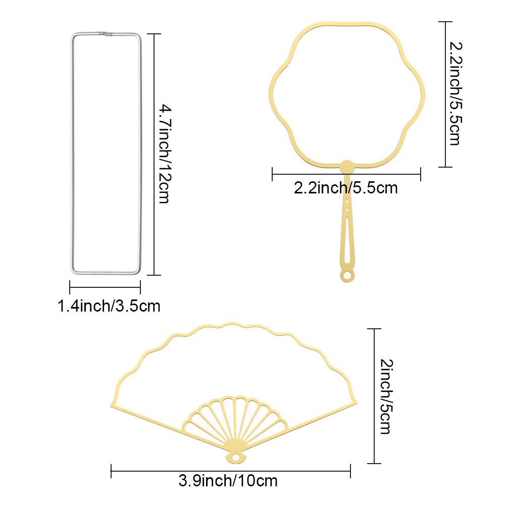 DIY Embroidered Bookmark Material Package Embroidery Starter Kit With Flowers Plant Pattern Color Threads Handmade Bookmark Kit