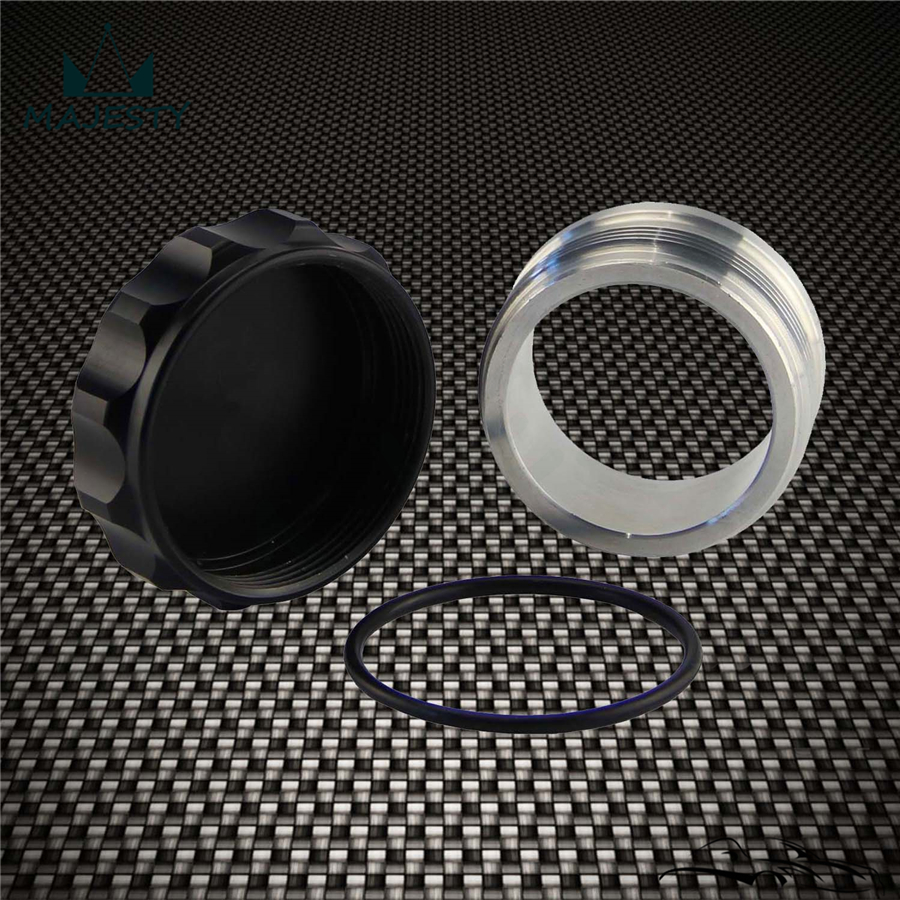 1 Uds 2 "50,8mm soldadura de aluminio en el cuello de relleno y tapa de aceite, combustible, tanque de agua