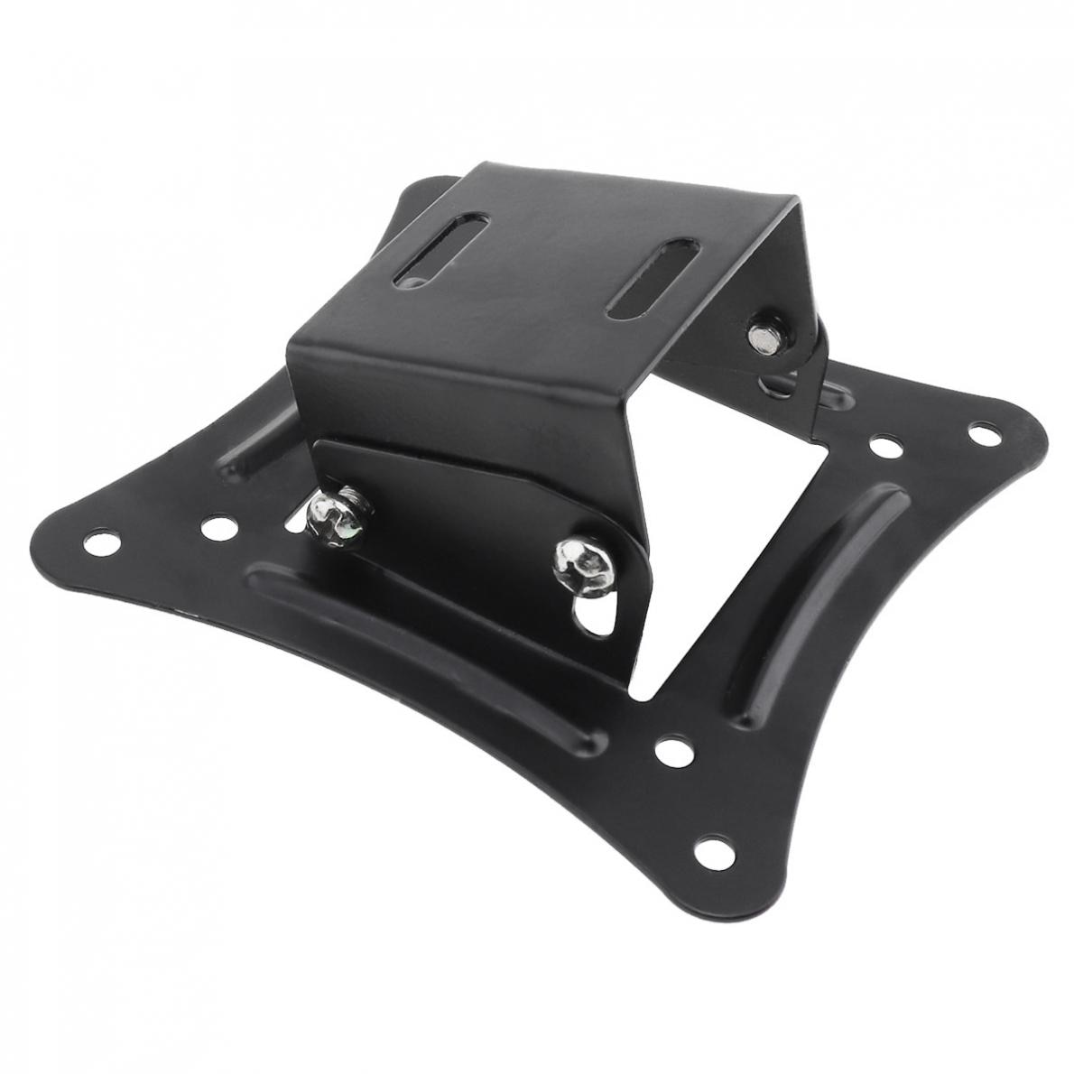 Universel 14-26 pouces LCD moniteur LED écran plat TV Support de montage mural fixe écran plat TV Support de cadre 10 degrés Angle d'inclinaison