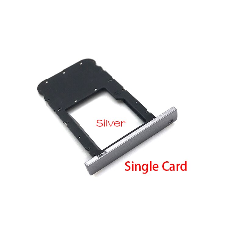 For Huawei MediaPad T3 10 AGS-L09 AGS-W09 AGS-L03 T3 9.6 LTE SIM Card Slot SD Card Tray Holder Adapter: Wifi Version Sliver
