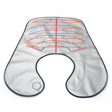 Salon Hairdressing Cutting Collar Waterproof PVC Hair Dye Cape Hairdresser Hairdresser Cape for Hair Cutting Sliver