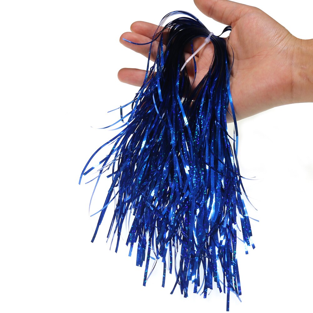 Wifreo 3Pack 2Mm Platte Flashabou Klatergoud Holografische Pike Bass Verse Of Zoutwater Streamer Fly Koppelverkoop Materiaal Crystal Flash strand