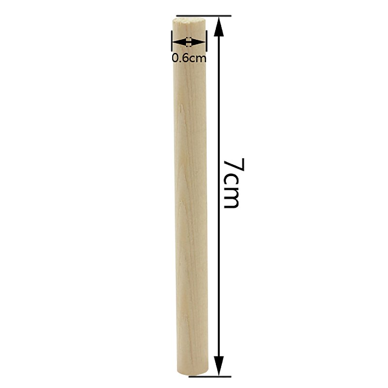 10Pcs Acoustic Violin Column Spruce Sound-Post Sound Post 70Mm For 4/4 &amp; 3/4 Violin