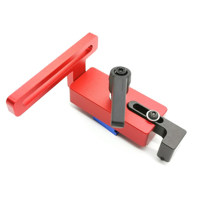 Trabajo de la madera T pista limitador Mitra cerca conector de aluminio parada de guía de inglete bloque vio Mesa deslizante entre corchetes paracaídas limitador: Type-B