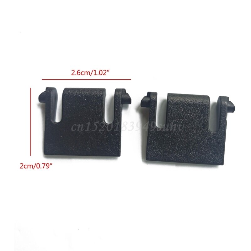 Pied de support de clavier de jeu mécanique Corsair K66 K68 K55, 2 pièces de rechange, en plastique