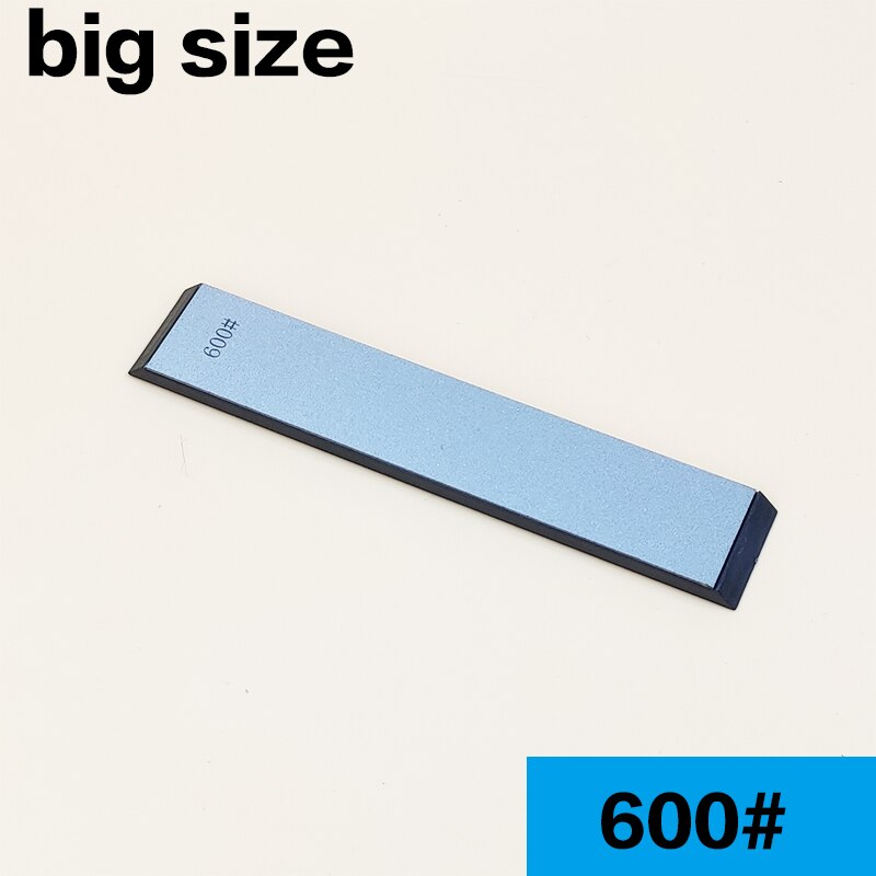 big size Special for sharpening Diamond stone Diamond knife Sharpener blade Portable Home use with base Sharpening stone bar: 600 grit