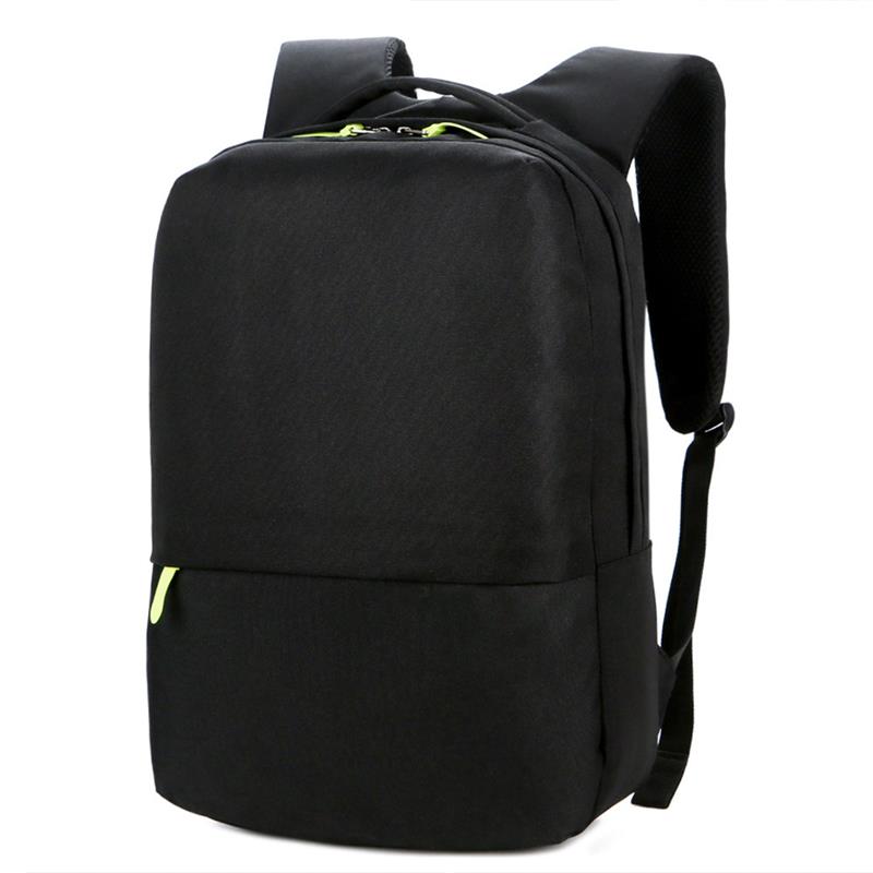 Casual Business Laptop Backpack For Men Male Simple Black School Backpack Bookbag Boys Teens Travel Satchel Rucksacks