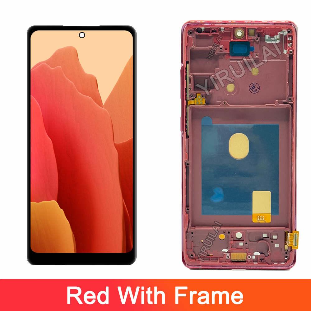 Écran Tactile TFT LCD de Remplacement avec Châssis, pour Samsung Galaxy S20 FE G781B: Black