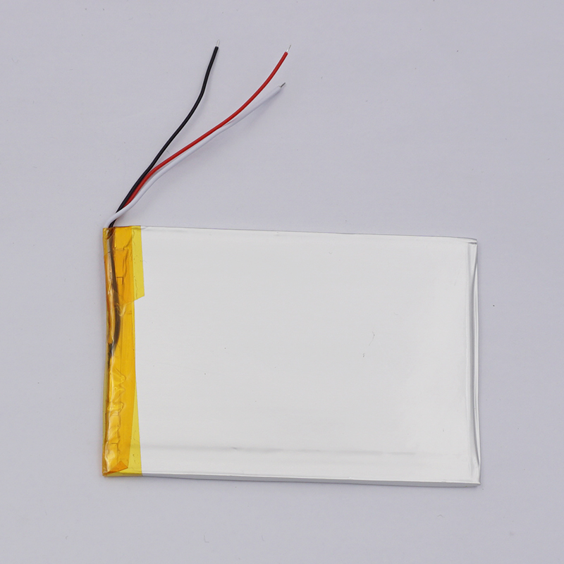3.7V 2500 mAh 9,25 wh 3070100 polimerowe ogniwo akumulator litowy Lipo 3 przewody termistor do przenośnego tabletu z podświetlana podkładka LED GPS
