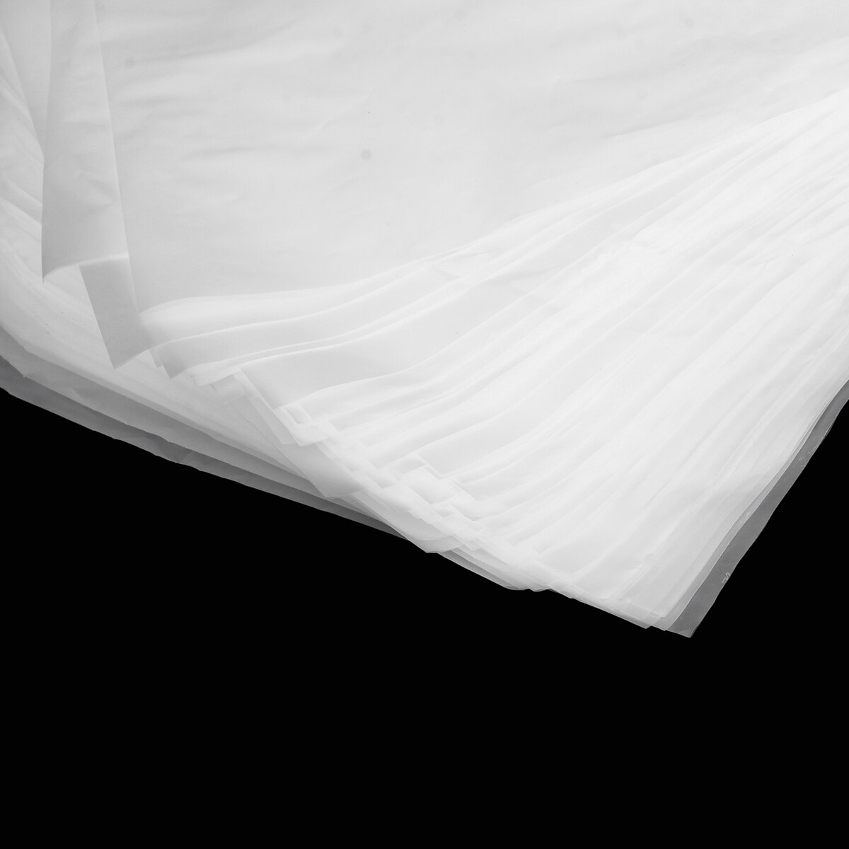 100pcs 7" Vinyl Record Protecter LP Record Plastic Bags Anti-static Record Sleeves Outer Inner Plastic Clear Cover Container