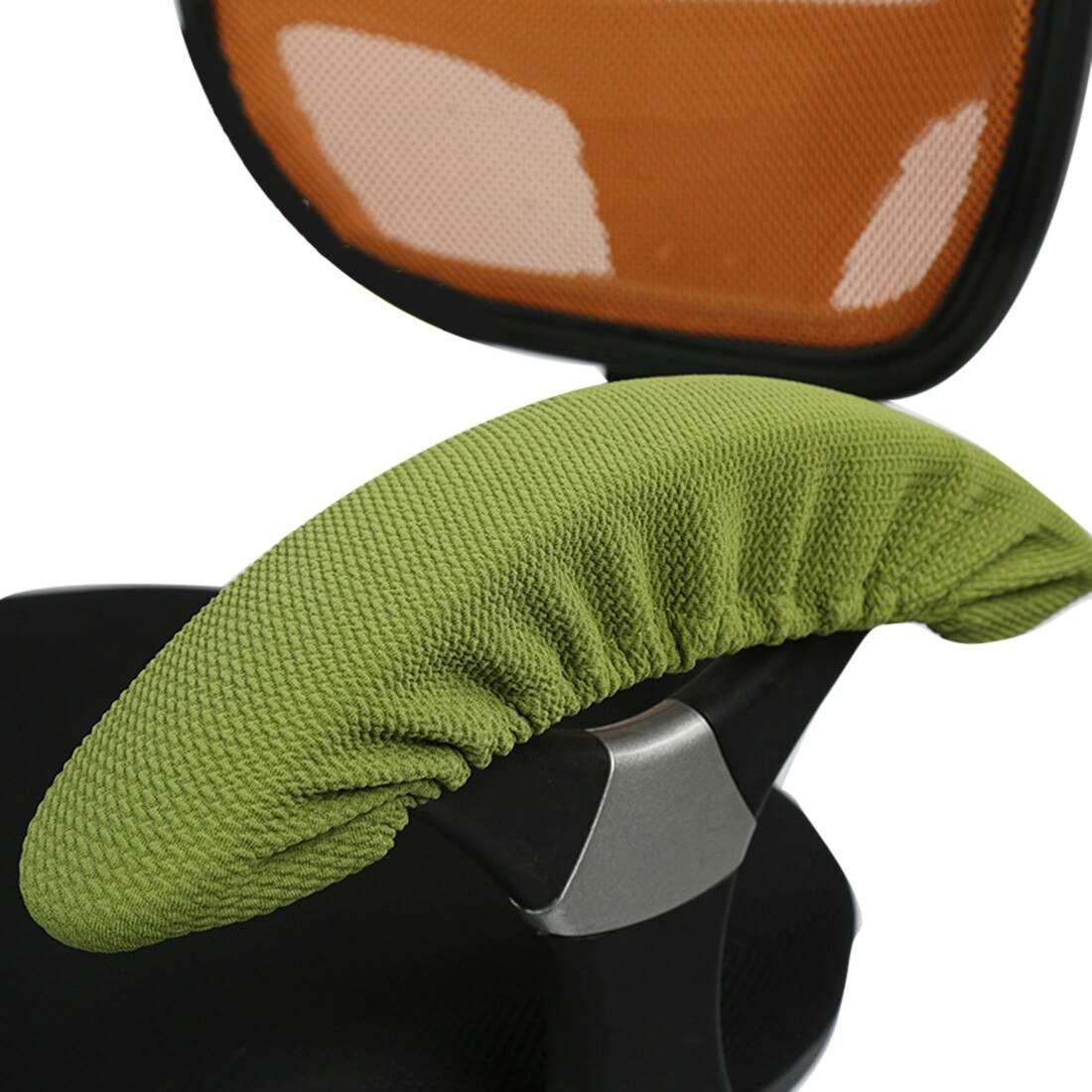 2pcs/pair Chair Armrest Cover Computer Chair Arm Protectors Couch Elastic Coffee Tub Sofa Armchair Cover Elbow Arm Rest Covering