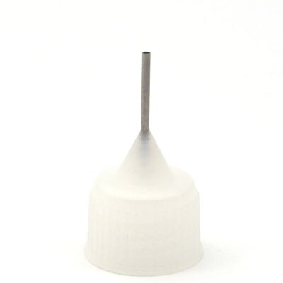 2pcs 100ml Plastic Squeezable Needle Bottles,Dropper Refillable Bottle ,Eye Liquid Dropper Sample Eye Drops: White